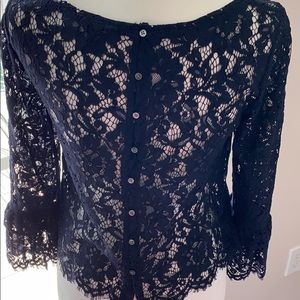 Club Monaco lace top